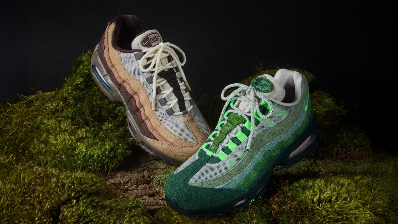 Ducks of a Feather and GOAT Pay Homage to the Oregon Ducks’ Basketball Court with Two Air Max 95s