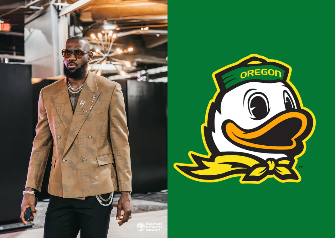 LeBron James and the Oregon Duck