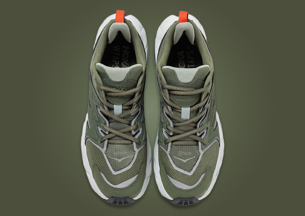 WTAPS x Hoka Anacapa Low GTX Olive Drab Top