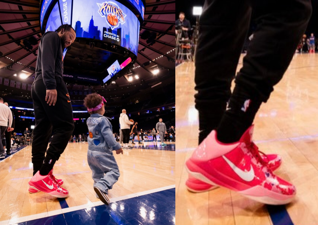 Jalen Brunson Nike Kobe 5 Protro Jordyn PE