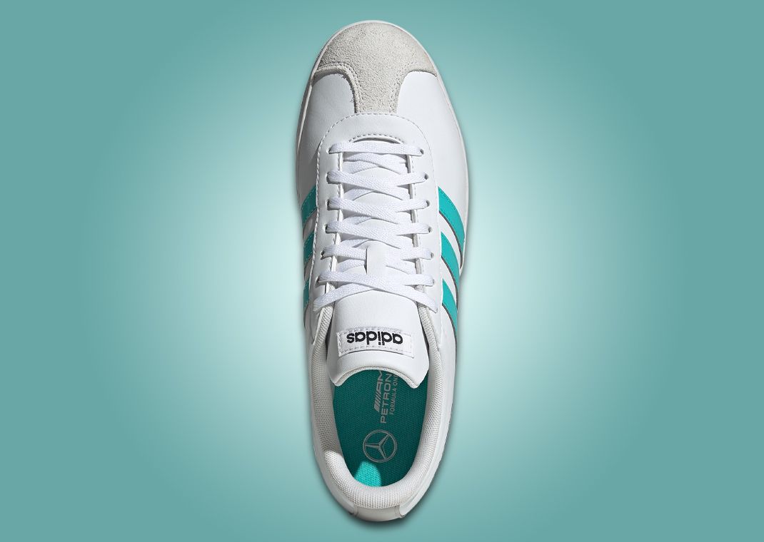 Mercedes AMG Petronas Formula One Team x adidas VL Court Cloud White Top