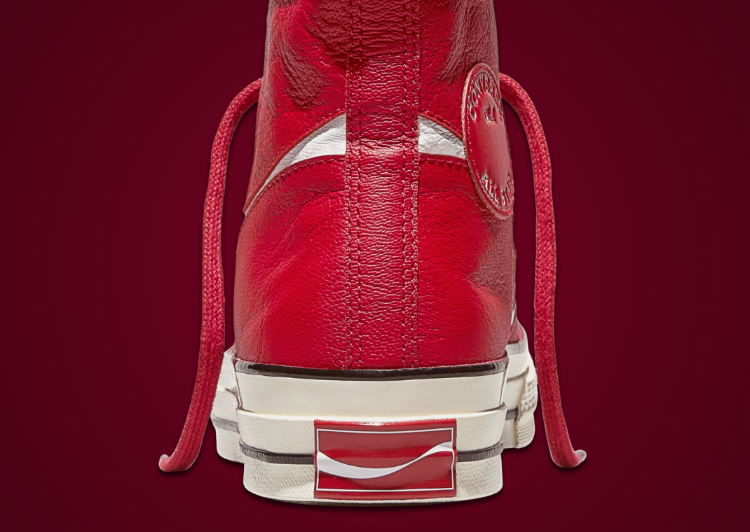 Coca-Cola x Converse Chuck Taylor Red Leather Heel