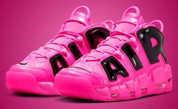 The Nike Air More Uptempo Gets a Women’s Exclusive in Pink Blast and Black
