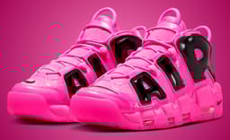 The Nike Air More Uptempo Gets a Women’s Exclusive in Pink Blast and Black
