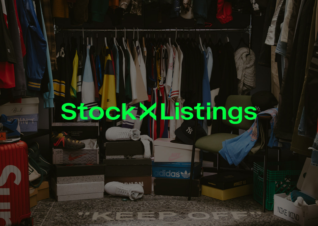StockX Listings Debut