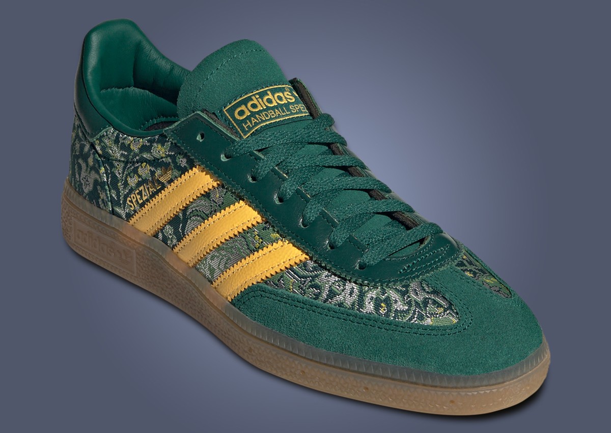 adidas Handball Spezial Ornate Carpet Collegiate Green (W) Angle