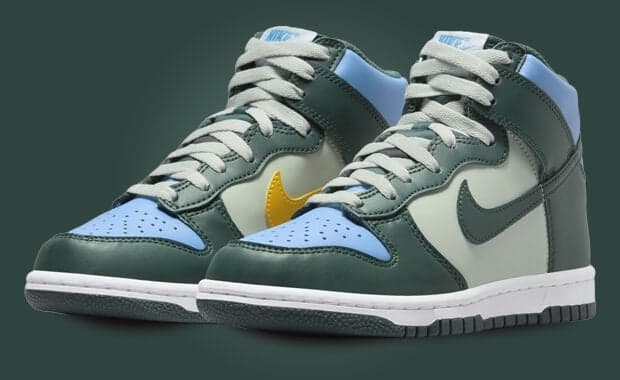 The Kids' Exclusive Nike Dunk High Deep Jungle University Blue Releases Holiday 2023