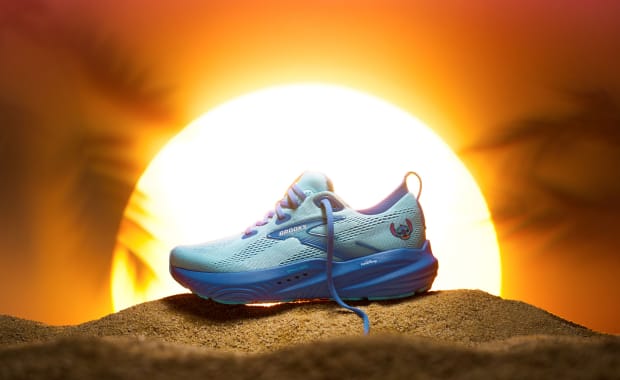 Disney and Brooks add Blue Alien Stitch Colorway to Running Pack