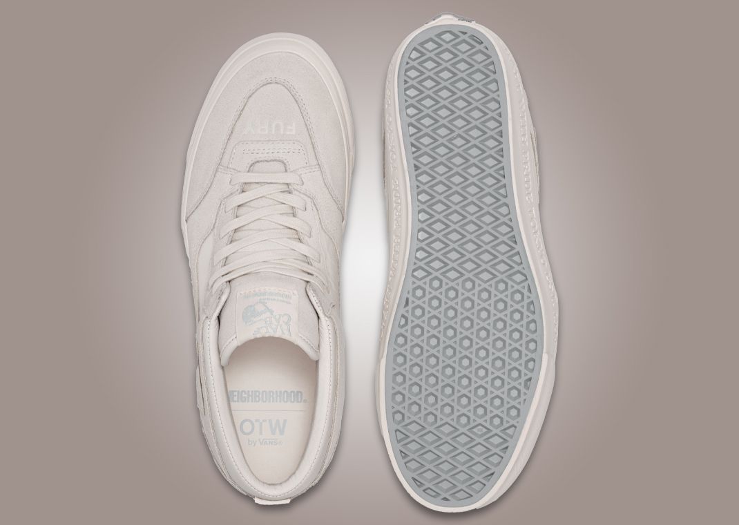 NEIGHBORHOOD x Vans OTW Half Cab 33 White Top & Outsole