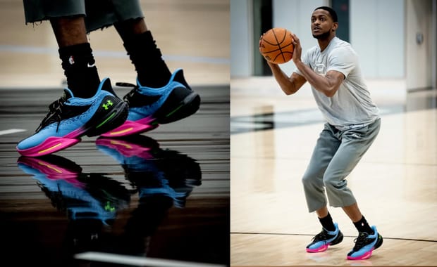 De’Aaron Fox Debuts his Third Signature Shoe with Under Armour Without Curry Brand Logos