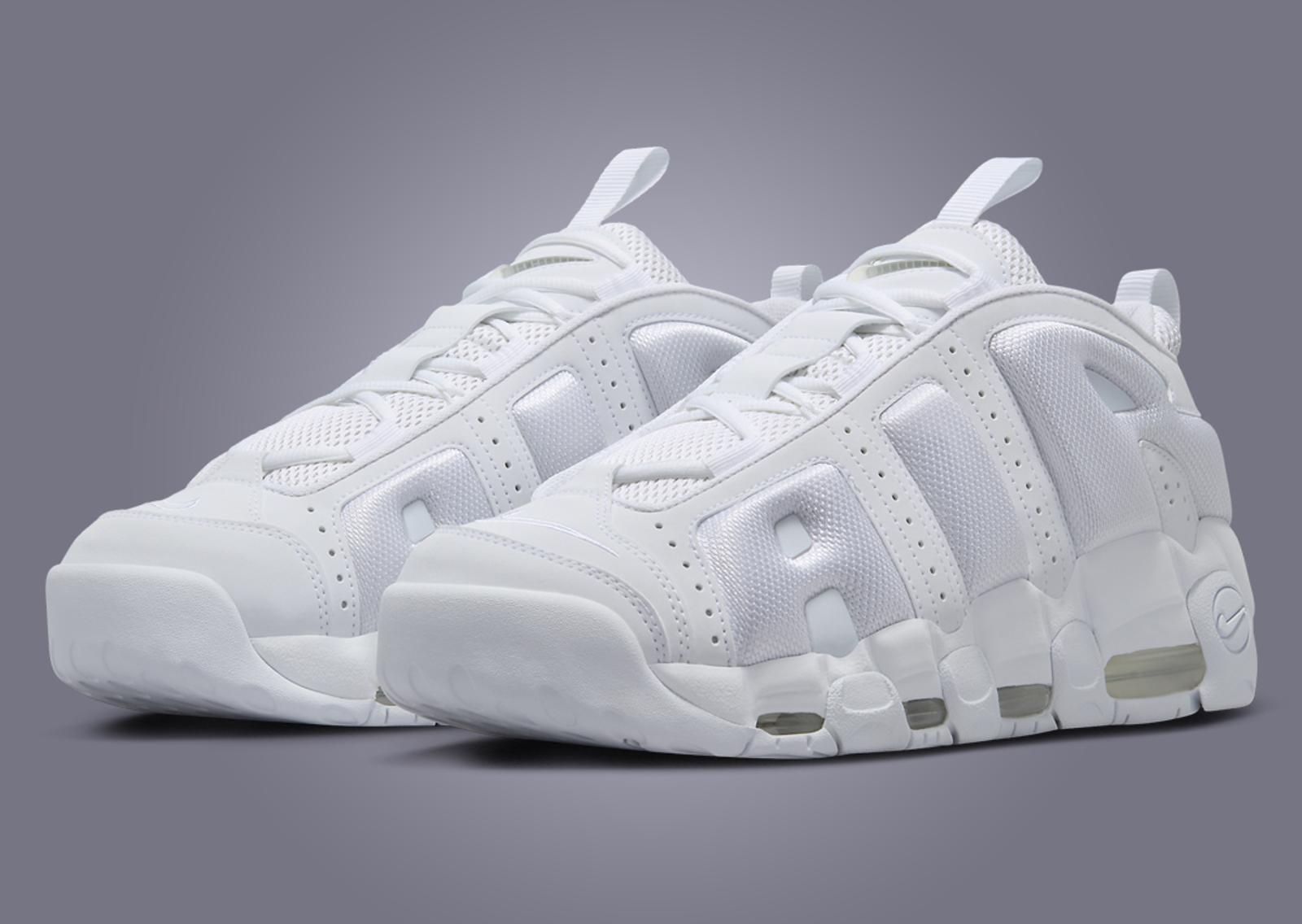 Nike Air More Uptempo Low White