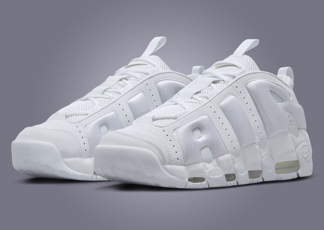 Nike Air More Uptempo Low White