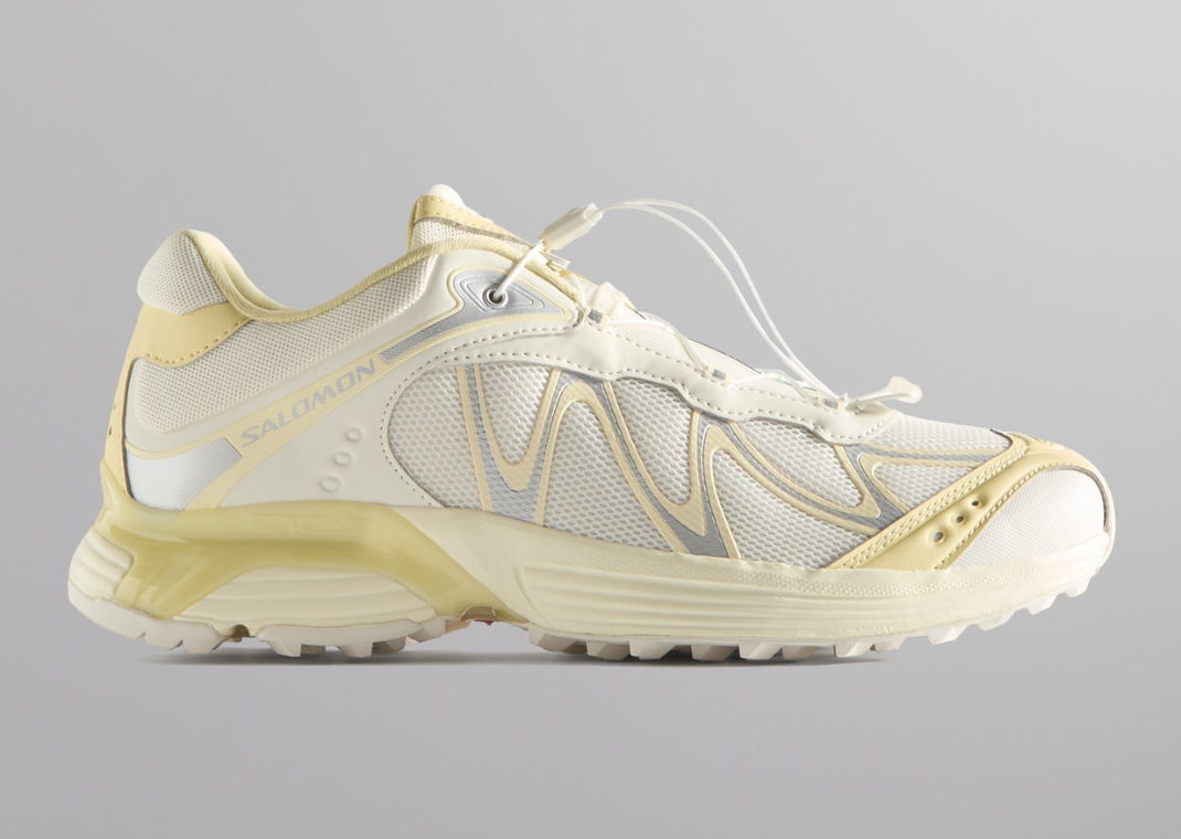 Kith x Salomon XT-Whisper Vanilla Transparent Yellow Lateral