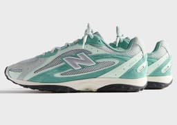 Kith x New Balance 204L Green Lateral