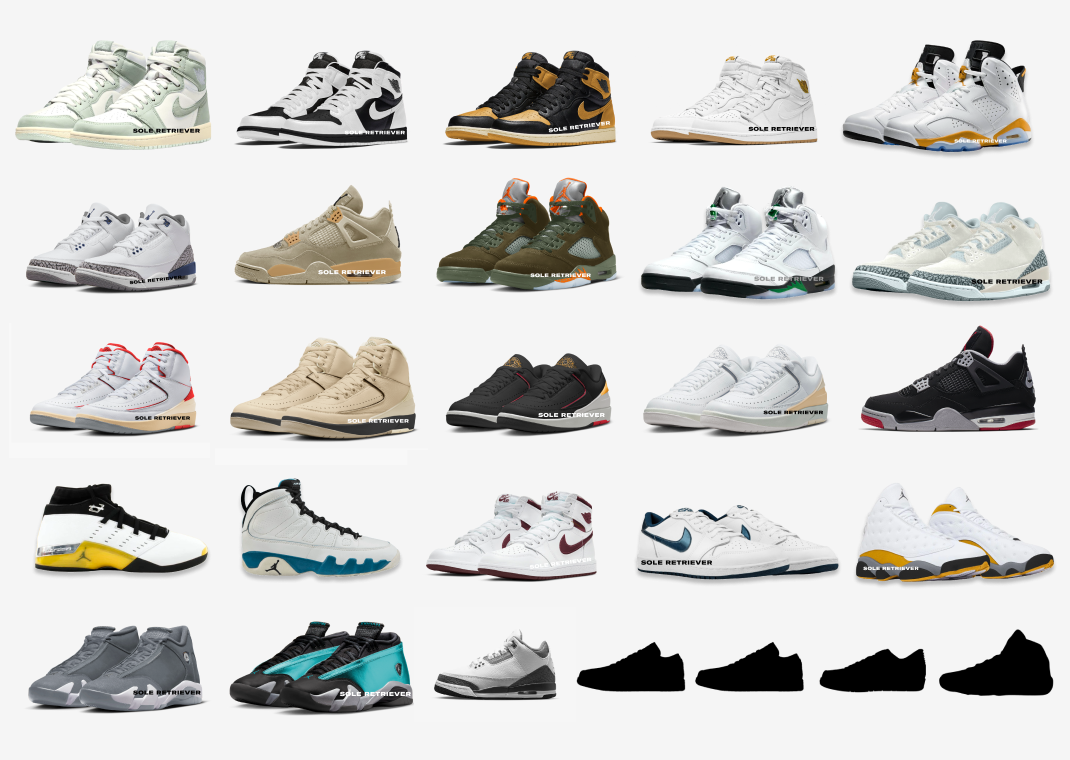 Release dates jordans on sale