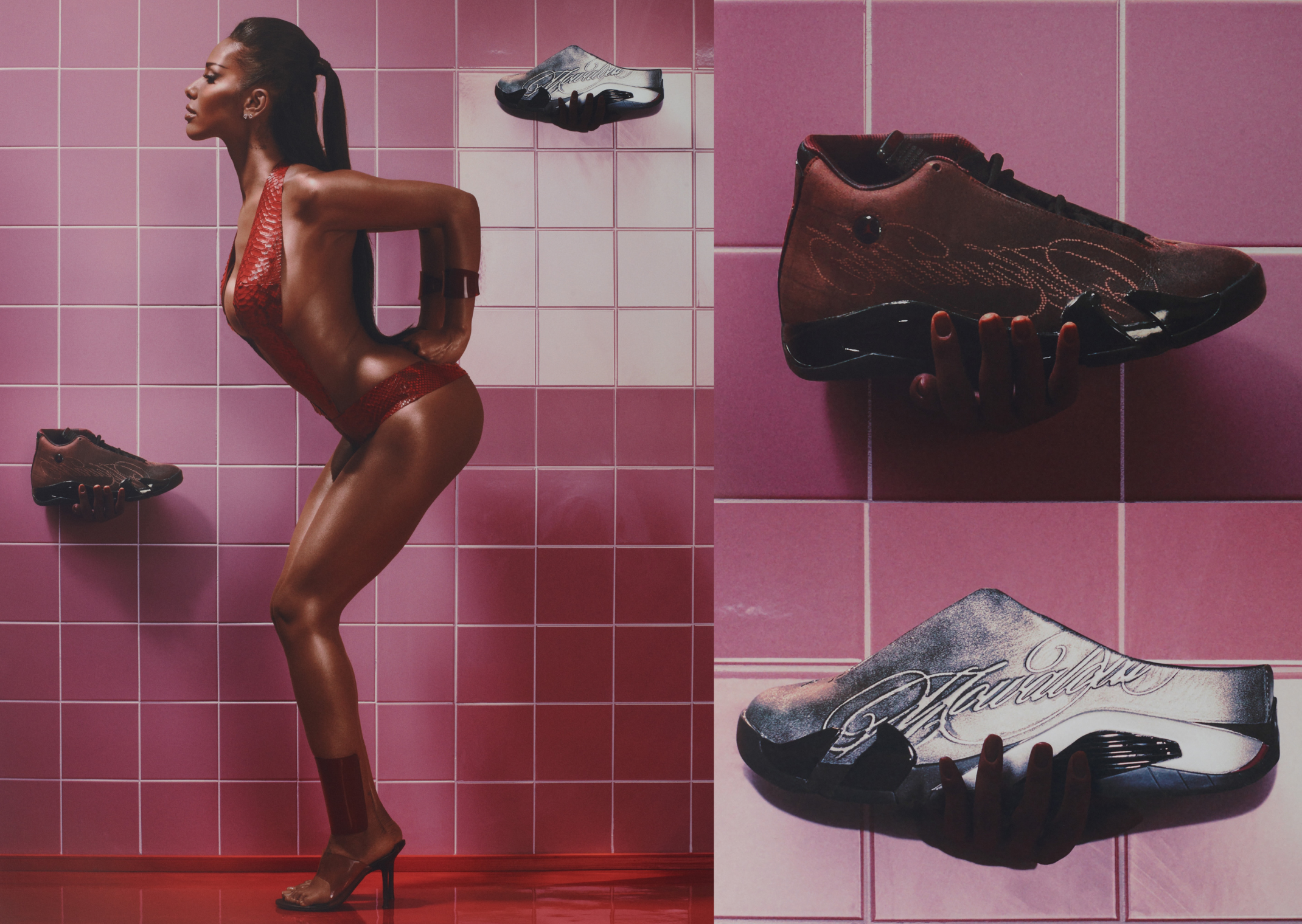 The Mowalola x Air Jordan 14 Collection