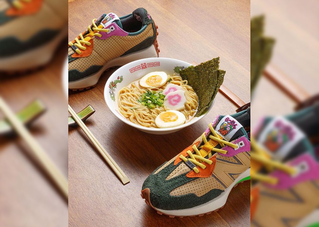 Ramen Inspires The Your ID Store x New Balance 327 Lamén
