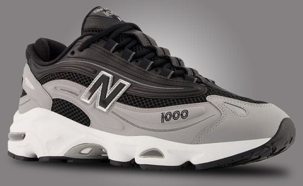 New Balance's 1000 Grey Black is a Monochrome Masterpiece