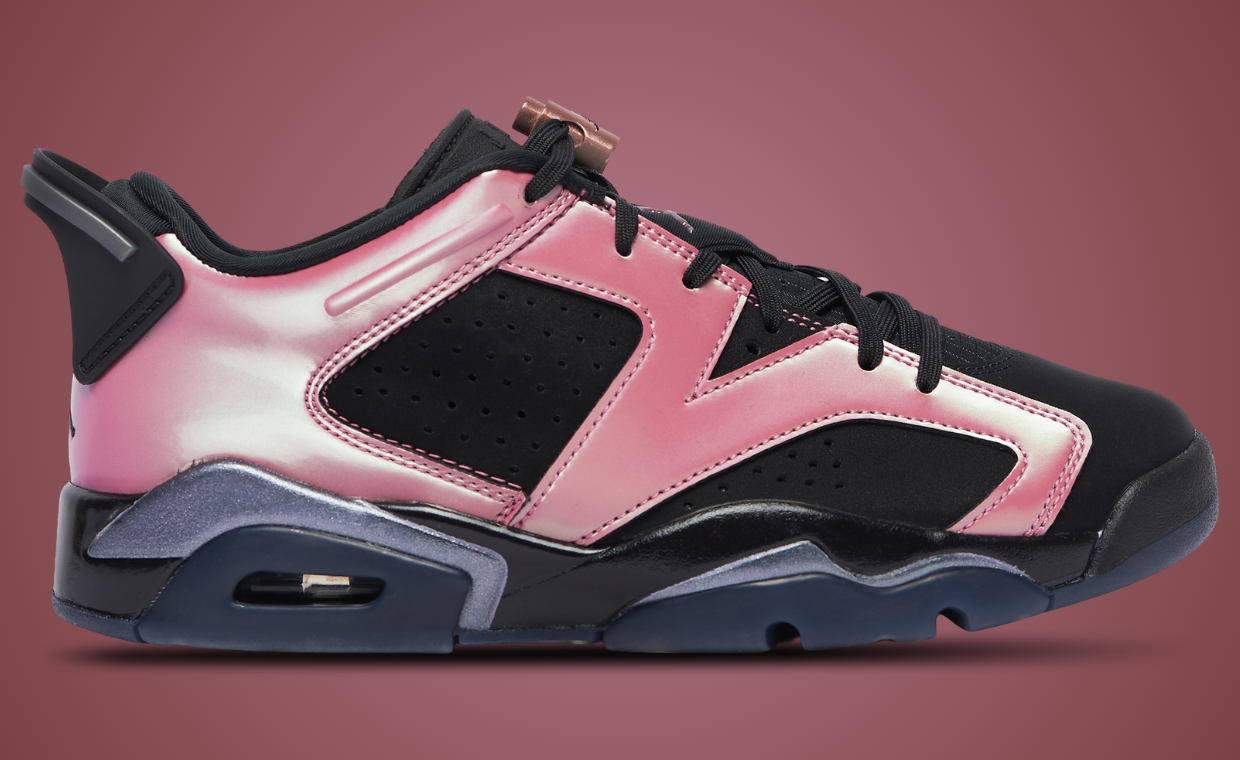 Think Pink: This Fall Air Jordan 6 Low is Metallic Pink and Matte Black