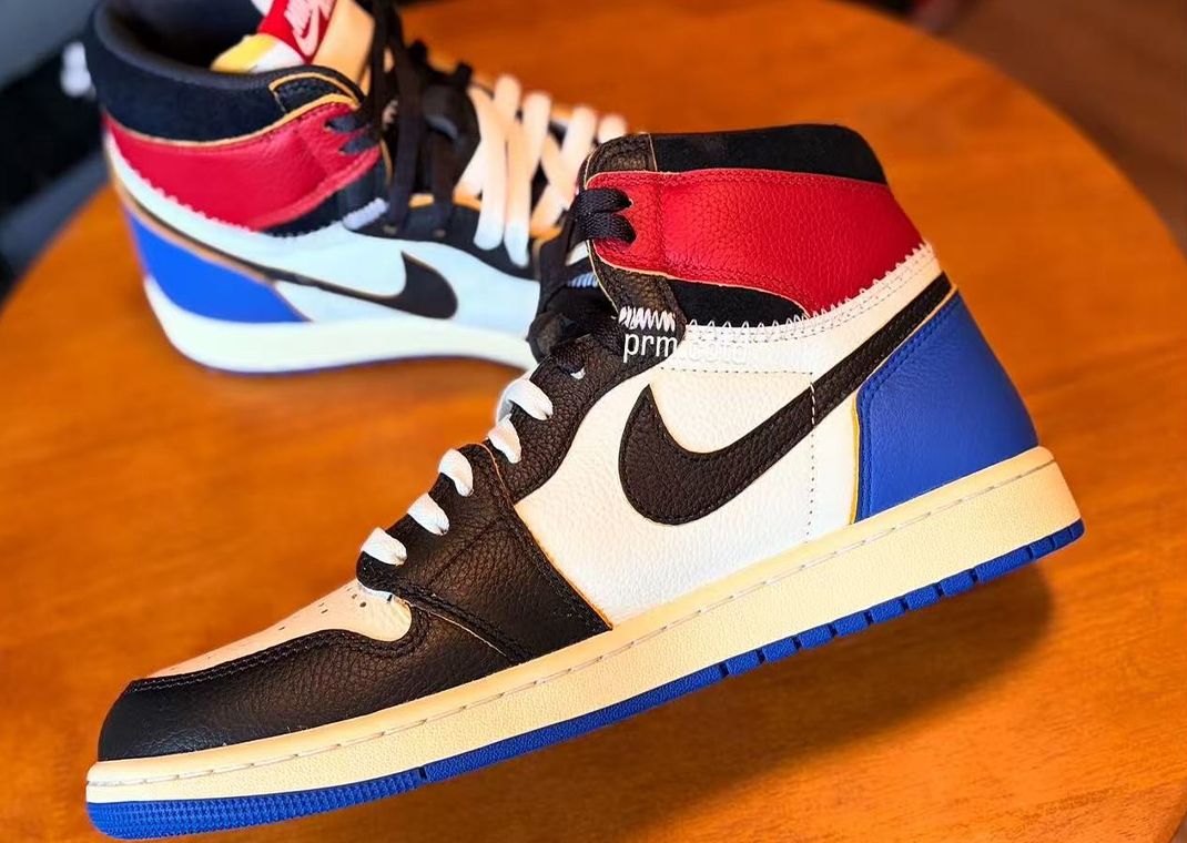 fragment design x Union LA x Air Jordan 1 Retro High OG Chicago Royal Medial