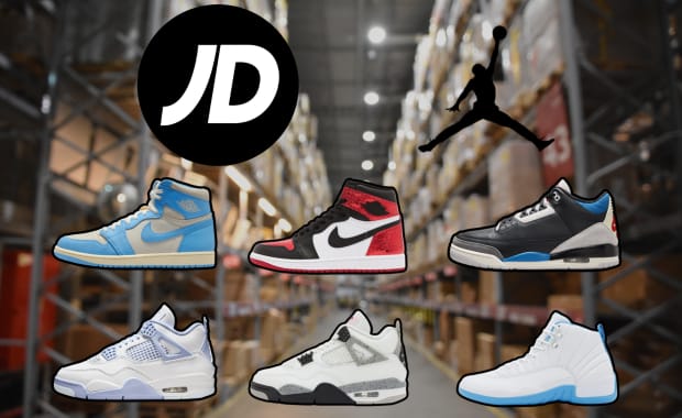 JD Sports Jordan releases for the month of May