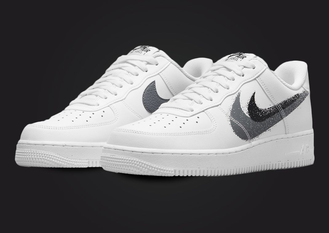 Nike Air Force 1 Low Spray Paint Swoosh