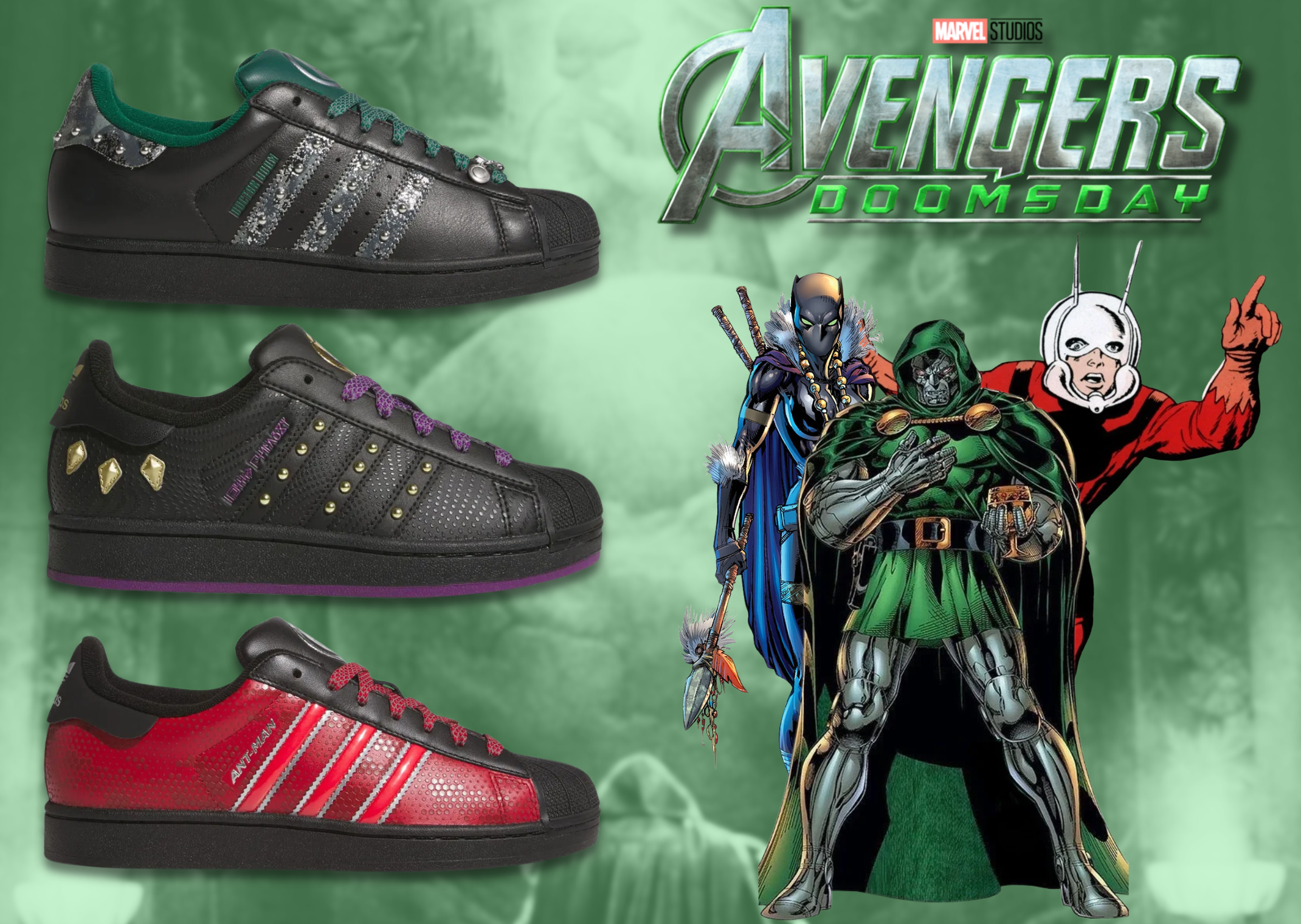 Avengers: Doomsday x adidas Superstar Pack