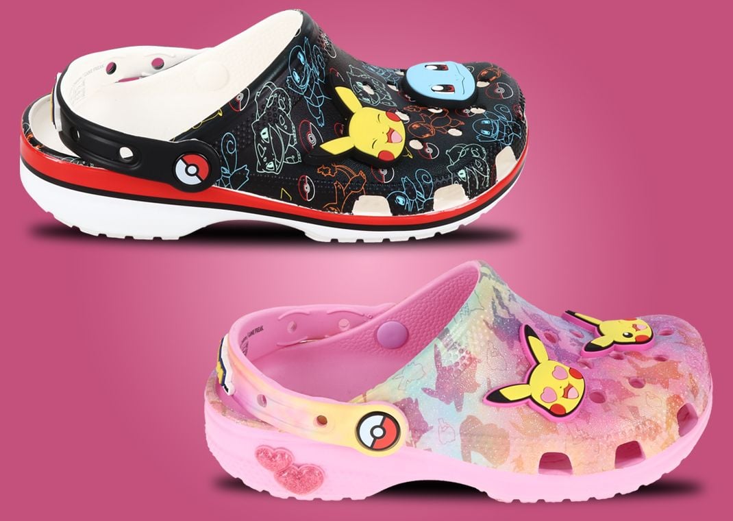 Pokémon x Crocs Classic Clog Collection June 2025