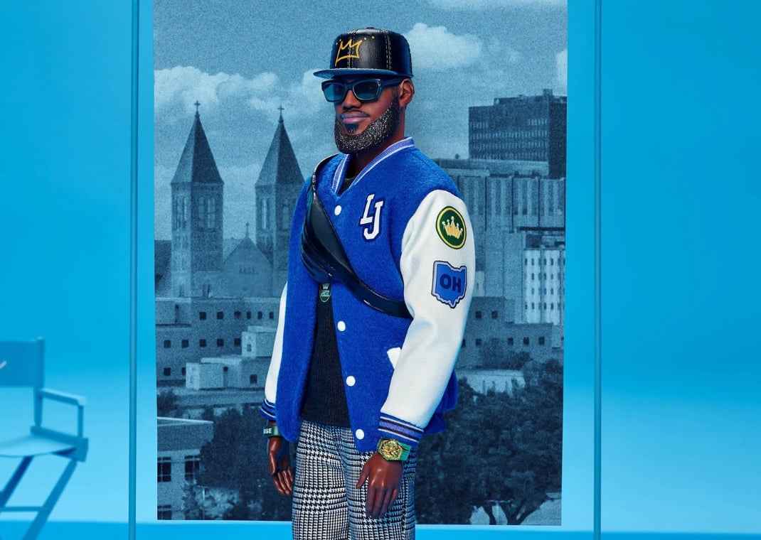 LeBron James Barbie Doll Up Close