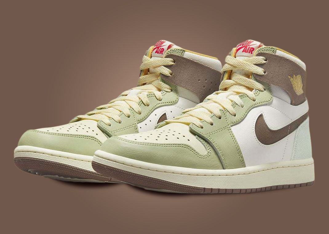 Air Jordan 1 High Zoom CMFT 2 Olive Brown