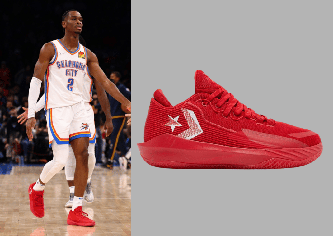 Shai Gilgeous-Alexander wearing the Converse All-Star BB Jet