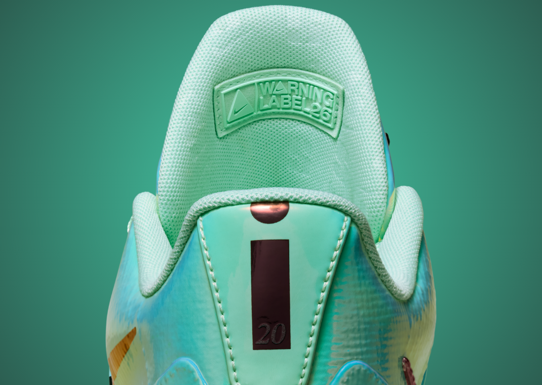 Nike Sabrina 3 Warning Label Detail