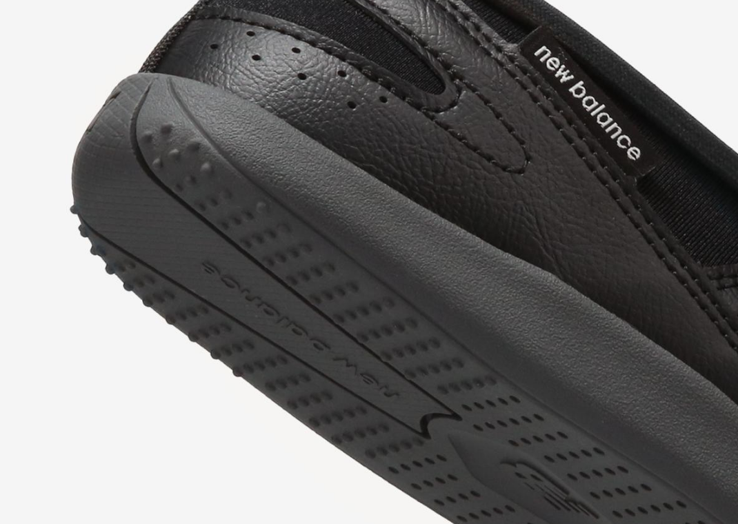 New Balance Flat Breeze Black - Heel Detail