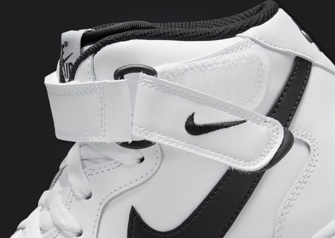 Strap In With The Nike Air Force 1 Mid '07 White Black