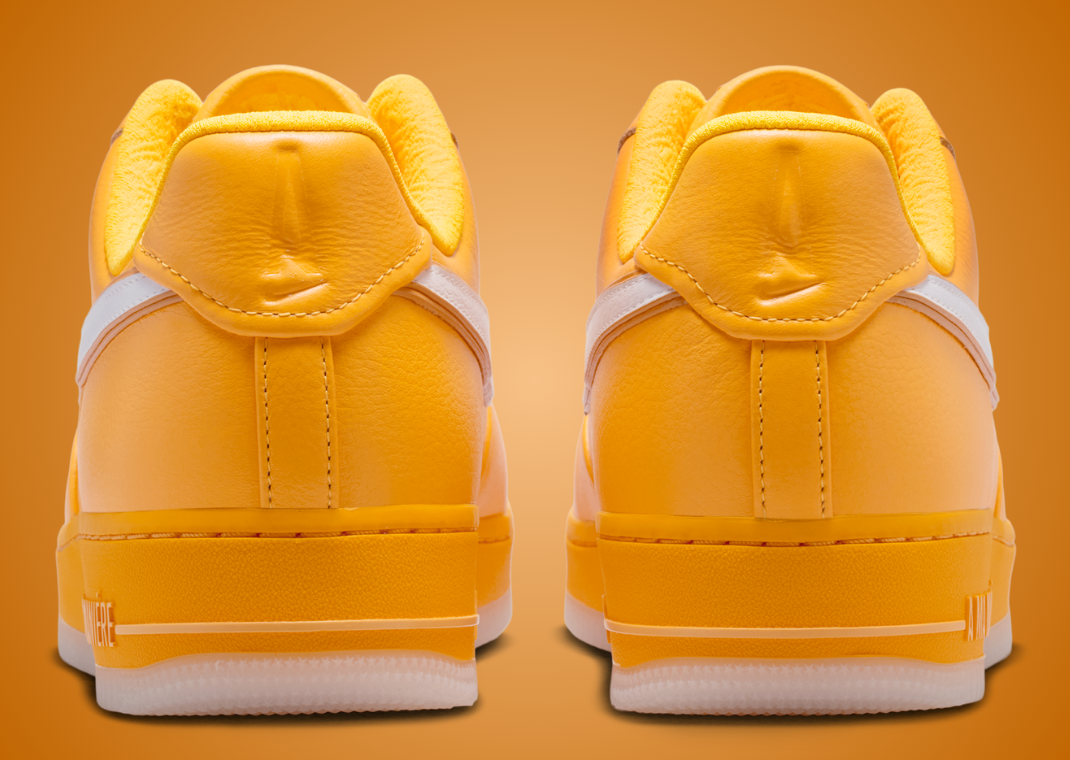 A Ma Maniere x Nike Air Force 1 WYWS Laser Orange Heel