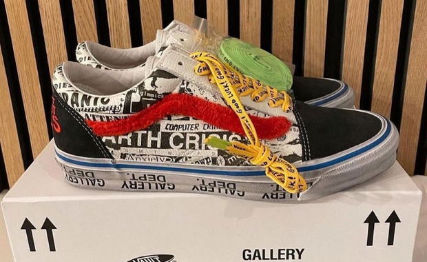 小物 GALLERY DEPT. Good Luck Poster GALLERY DEPARTMENT Teams Up With Vans On The Old Skool