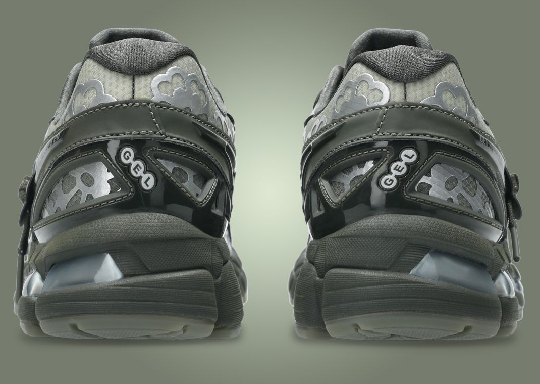 Cecilie Bahnsen x Asics Gel-Kayano 20 Olive Heel