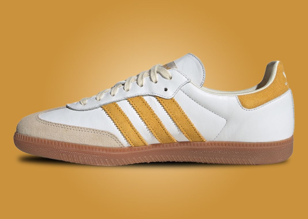 人気★ADIDAS X SPORTY & RICH★SAMBA OG CLOUD WHITE BOLD GOLD adidas Samba Sporty & Rich White Bold Gold Men's - IF5661 - US