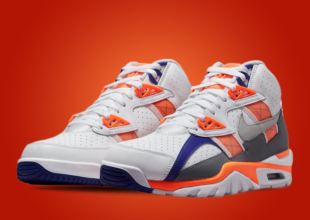 Nike air trainer orange online