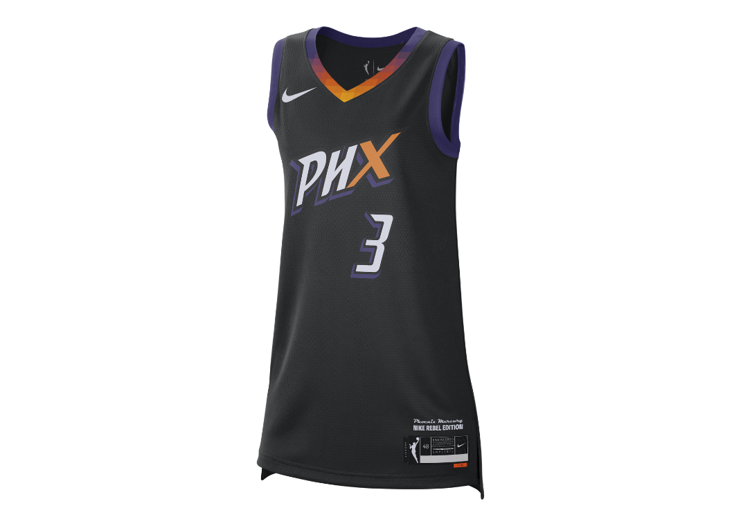 Diana Taurasi Phoenix Mercury 2024 Rebel Edition Nike Dri-FIT WNBA Victory Jersey