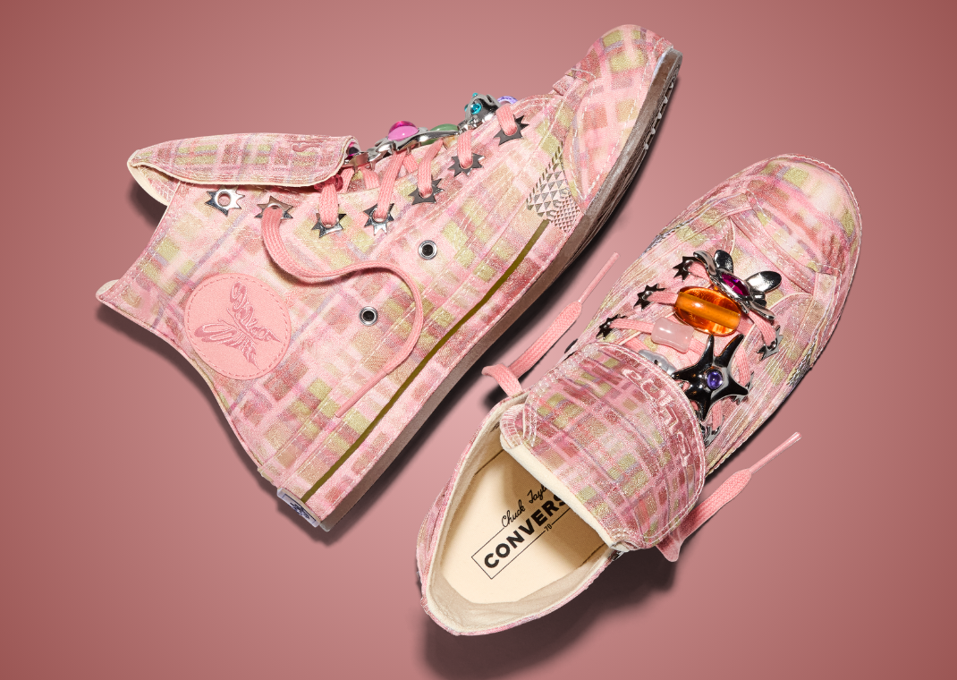 Collina Strada x Converse Chuck Taylor Pink Top