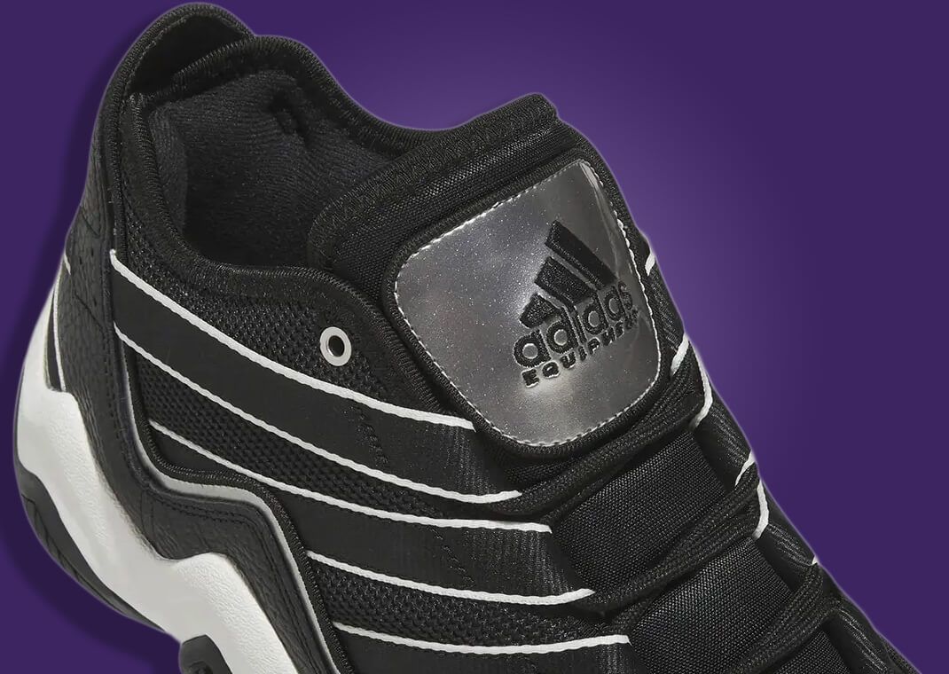 adidas Top Ten 2010 Black White Tongue