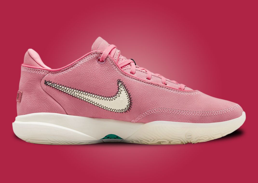 The Nike LeBron 20 Appears With An All-Pink Upper