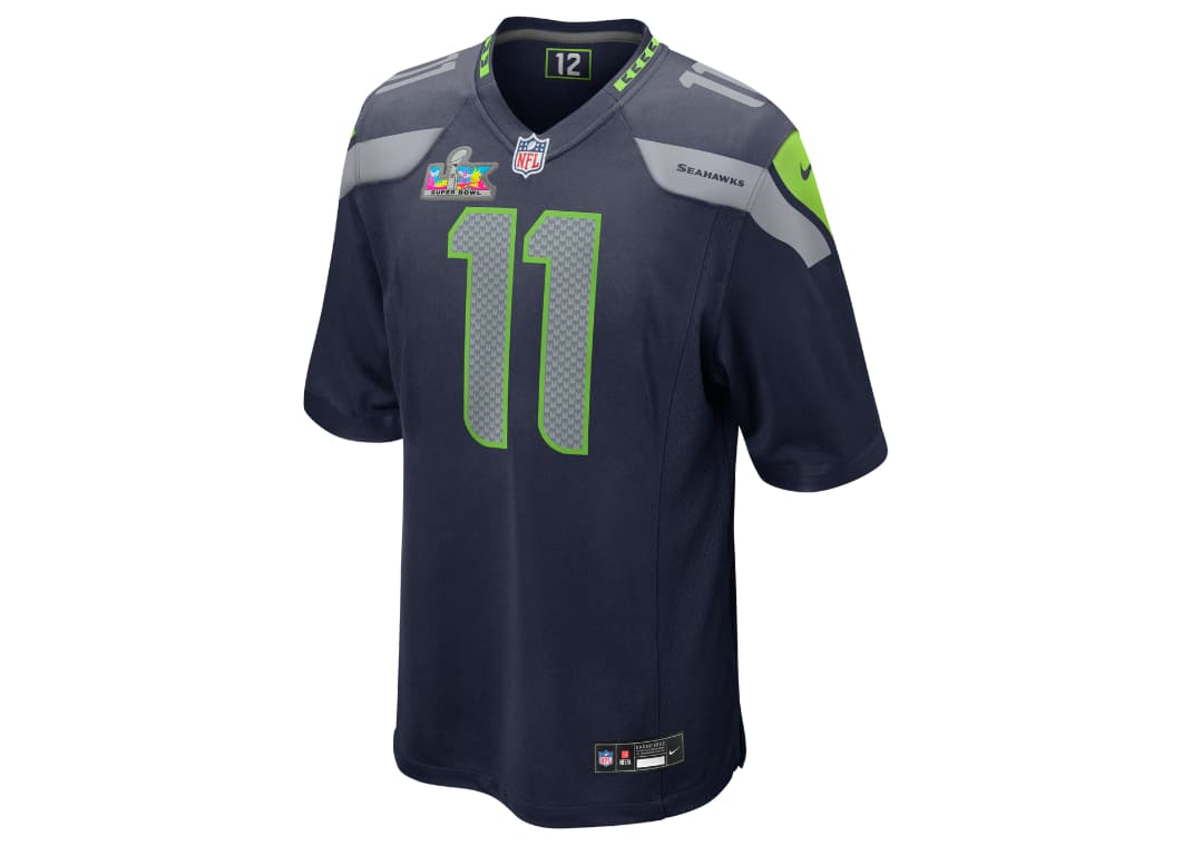 Jaxon Smith-Njigba Seattle Seahawks Super Bowl LX Jersey