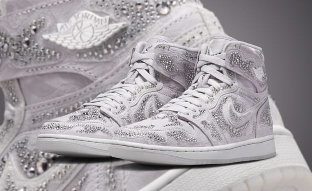 Where to Buy the Swarovski x Air Jordan 1 Retro High OG Vast Grey