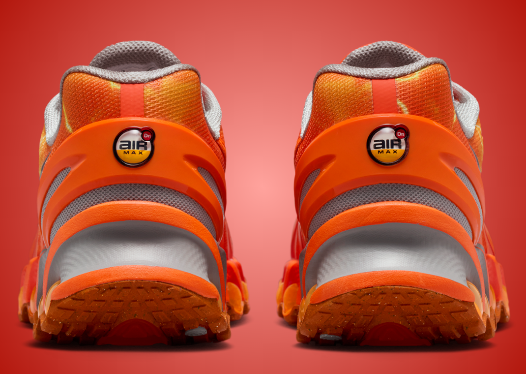 Palace x Nike Air Max DN8 Safety Orange Heel
