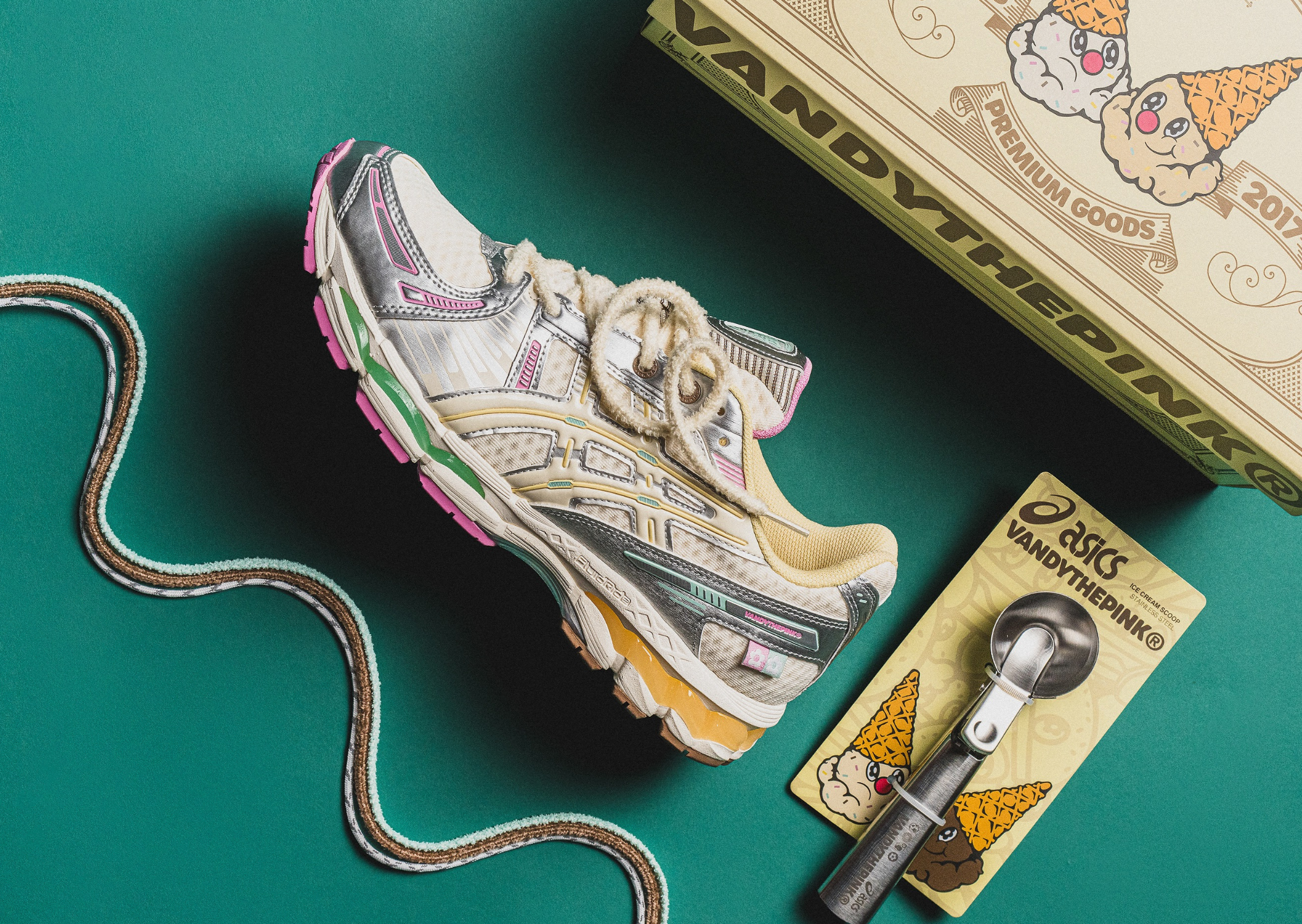 VANDYTHEPINK x Asics Gel-Kayano 12.1 Vanilla
