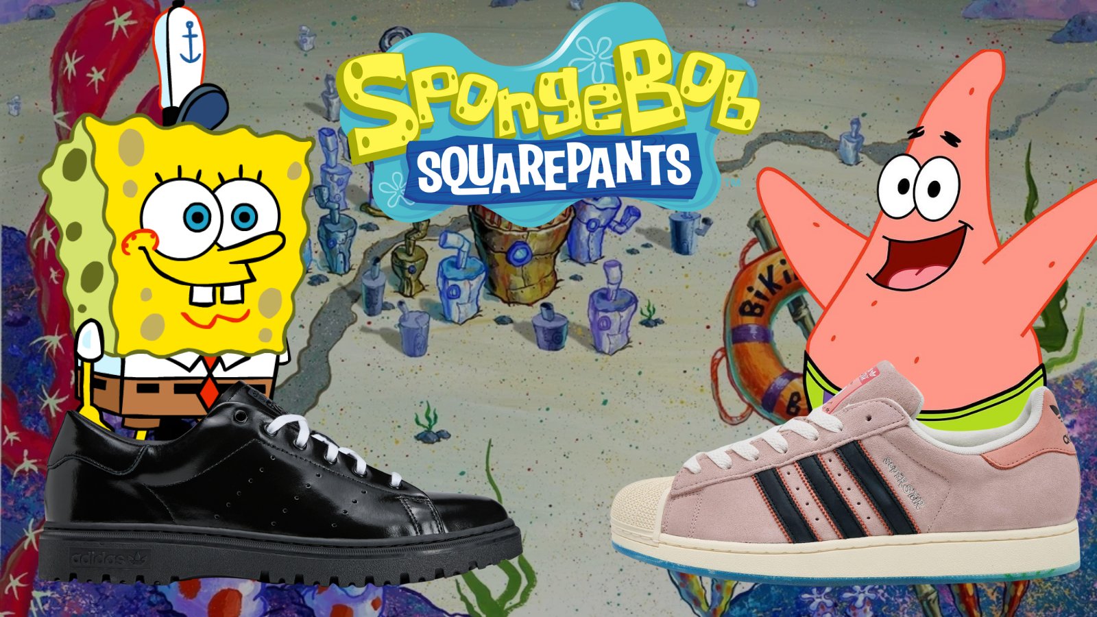SpongeBob and Patrick get an adidas Collaboration