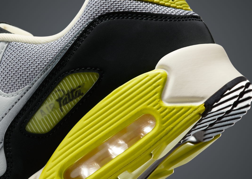 Patta x Nike Air Max 90 Waves Cyber Heel Detail