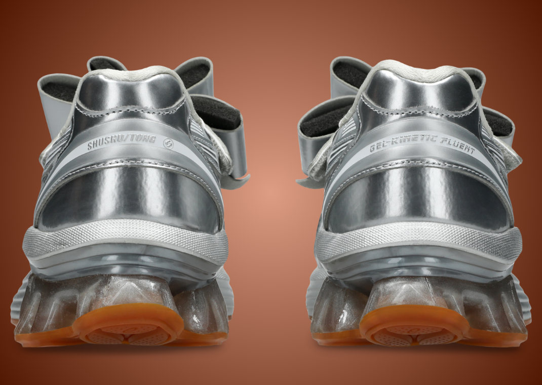 SHUSHU/TONG x Asics Gel-Kinetic Fluent Pure Silver - Back